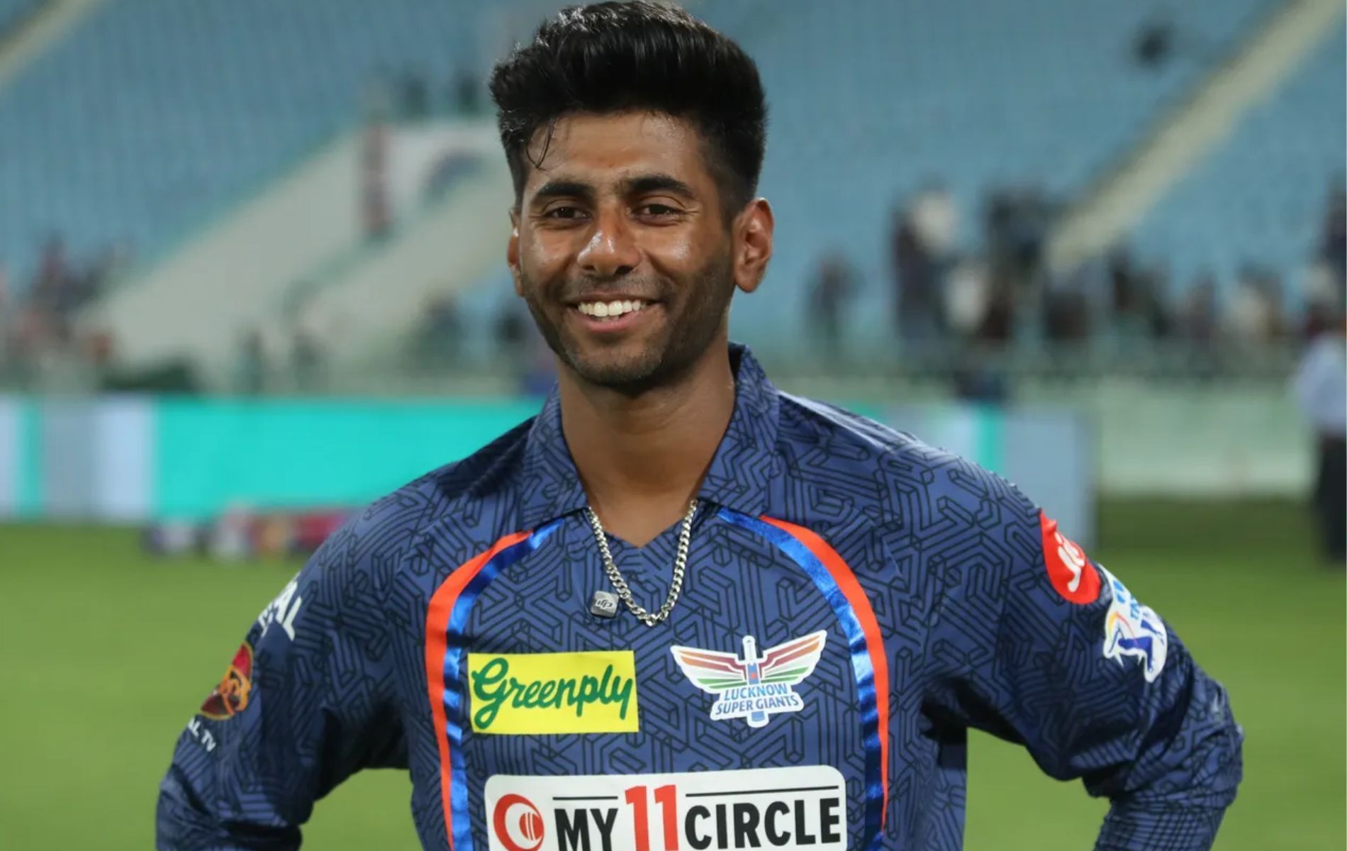 Mayank Yadav won the Player of the Match award on his IPL debut.