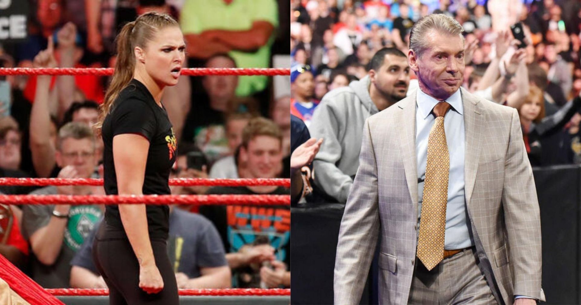 Ronda Rousey &amp; Vince McMahon 