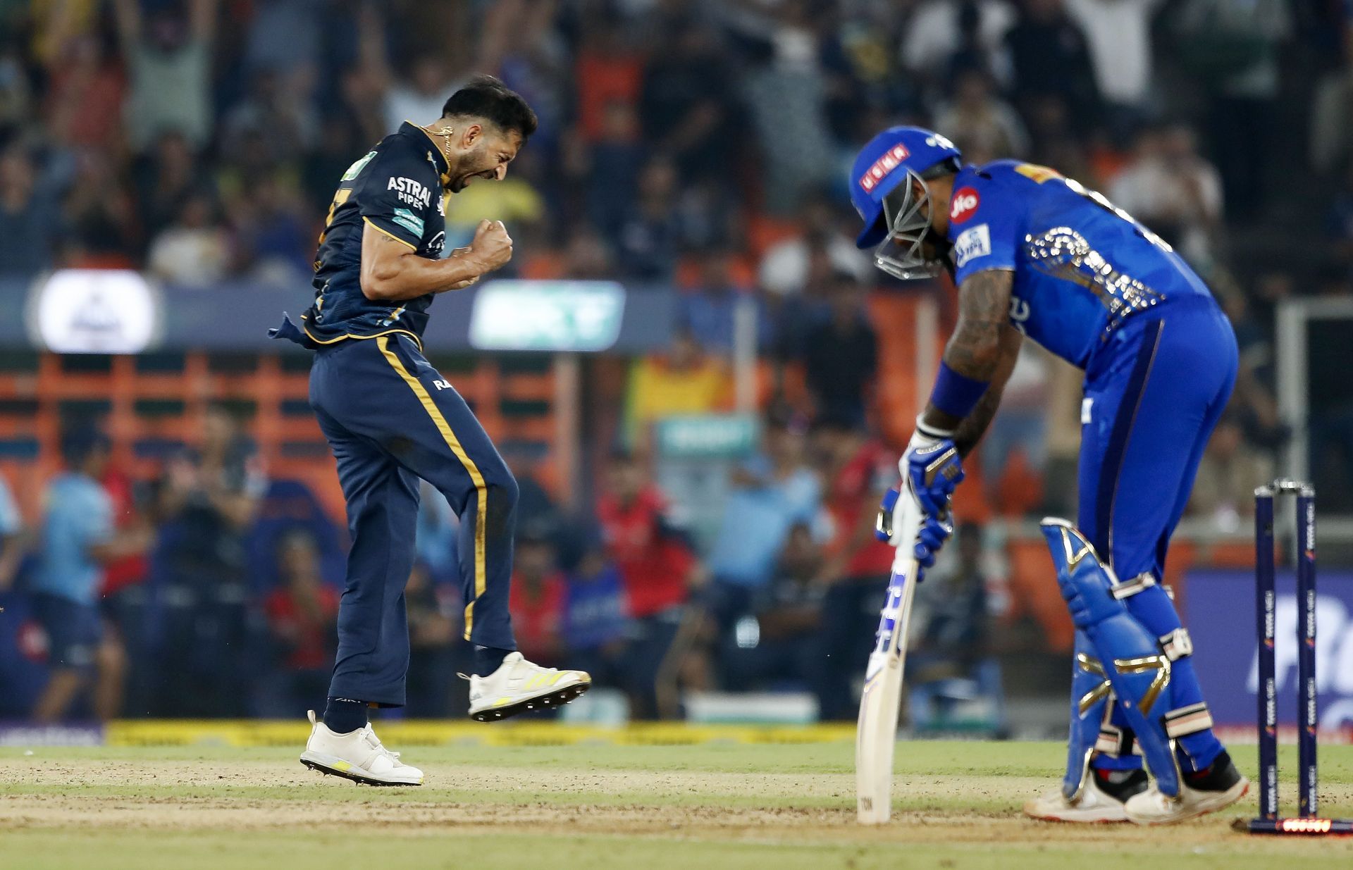 Gujarat Titans eliminated Mumbai from IPL 2023. (Image: Getty)