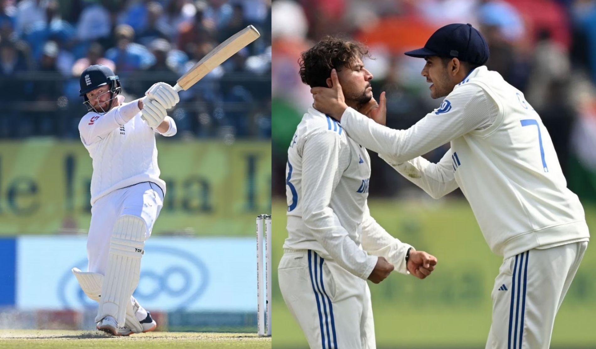 Jonny Bairstow, Shubman Gill, Sarfaraz Khan