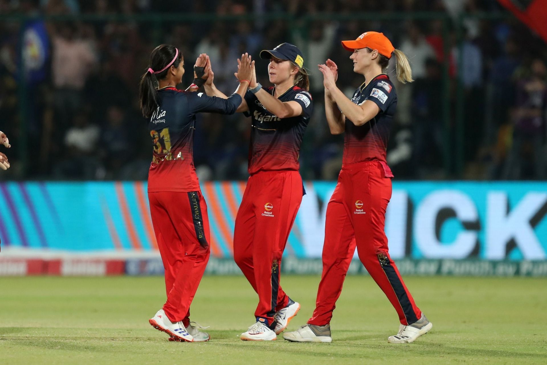 Royal Challengers Bangalore are through to the final (Image: WPL/Facebook)