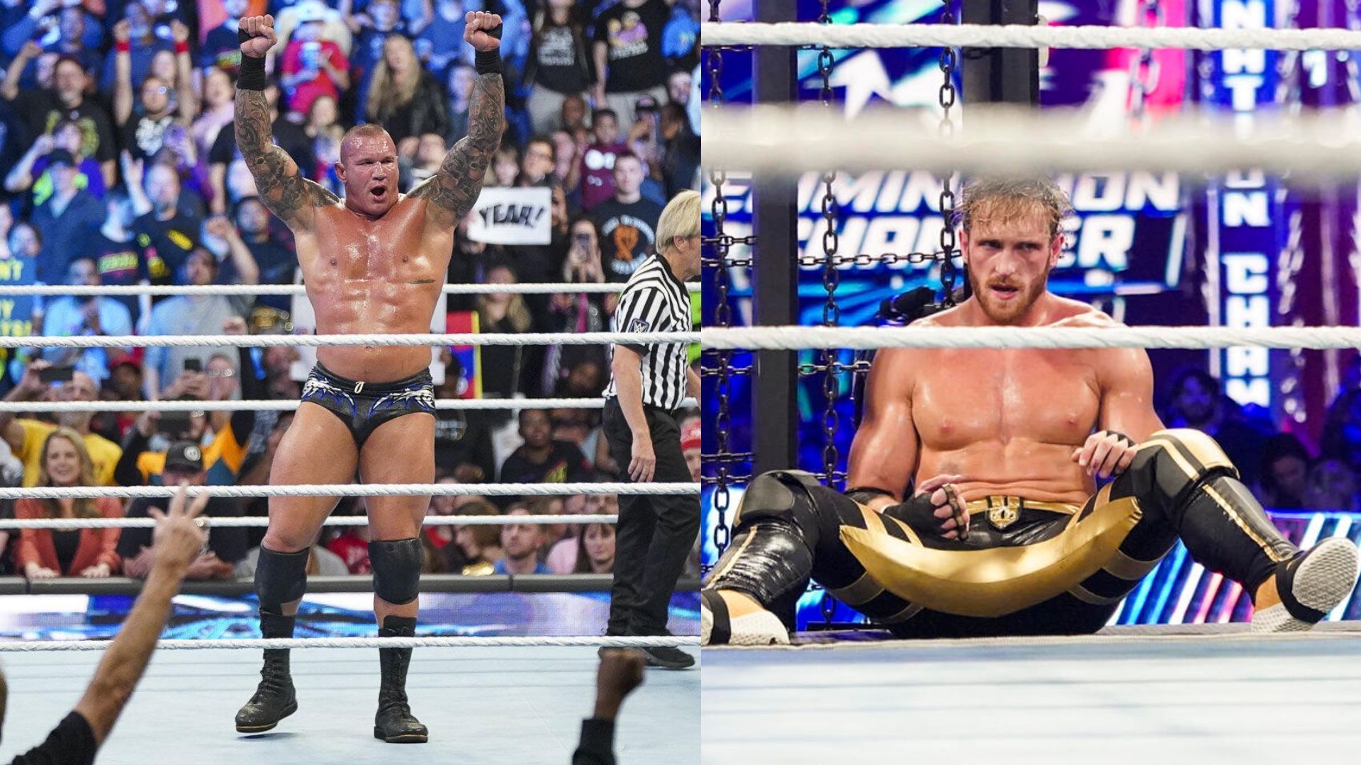 Logan Paul cost Randy Orton a victory at the Elimination Chamber 