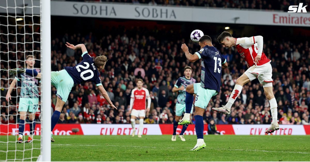 Arsenal beat Brentford 2-1 in the Premier League on Saturday.