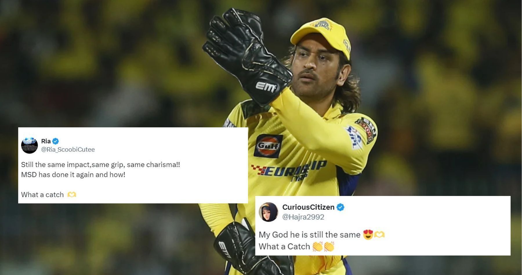 CSK ने गुजरात टाइटंस को 63 रनों से दी मात (Pc: Twitter)