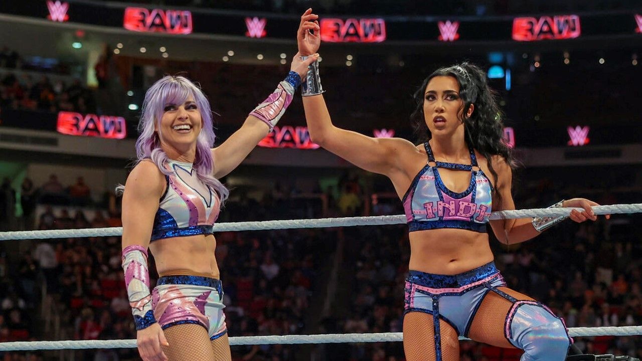 Candice LeRae and Indi Hartwell teamed up on Monday Night RAW