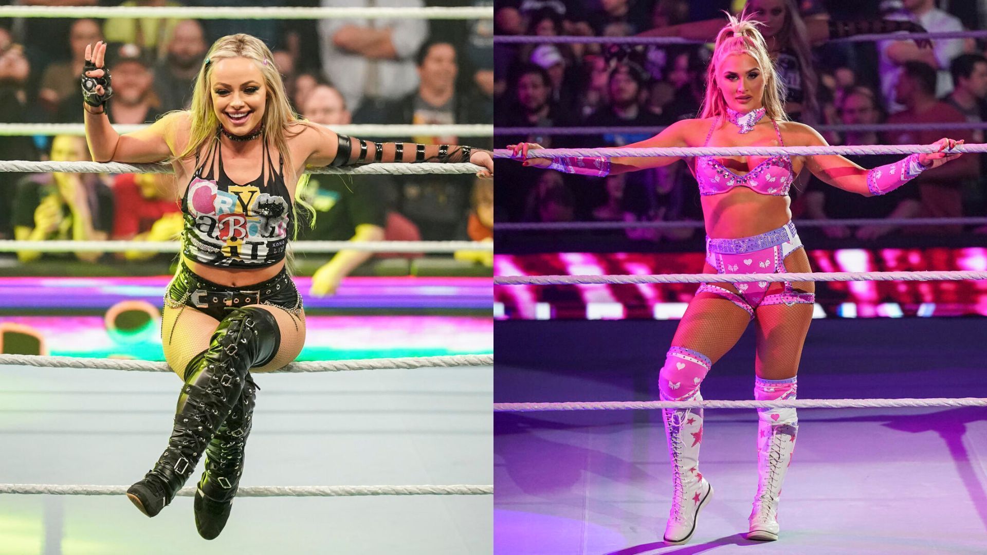 Liv Morgan and Tiffany Stratton faced off in a singles match on SmackDown