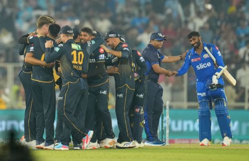 Gujarat Titans edged past Mumbai Indians in Match 5 of IPL 2024