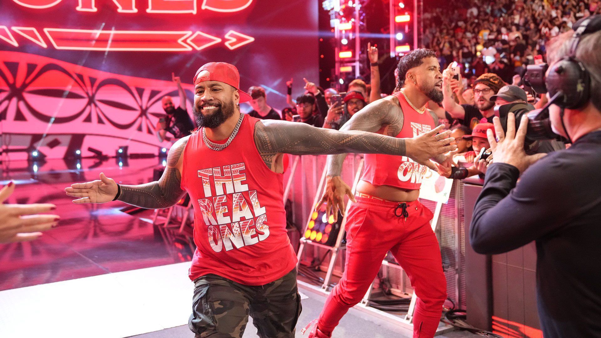 The Usos on SmackDown