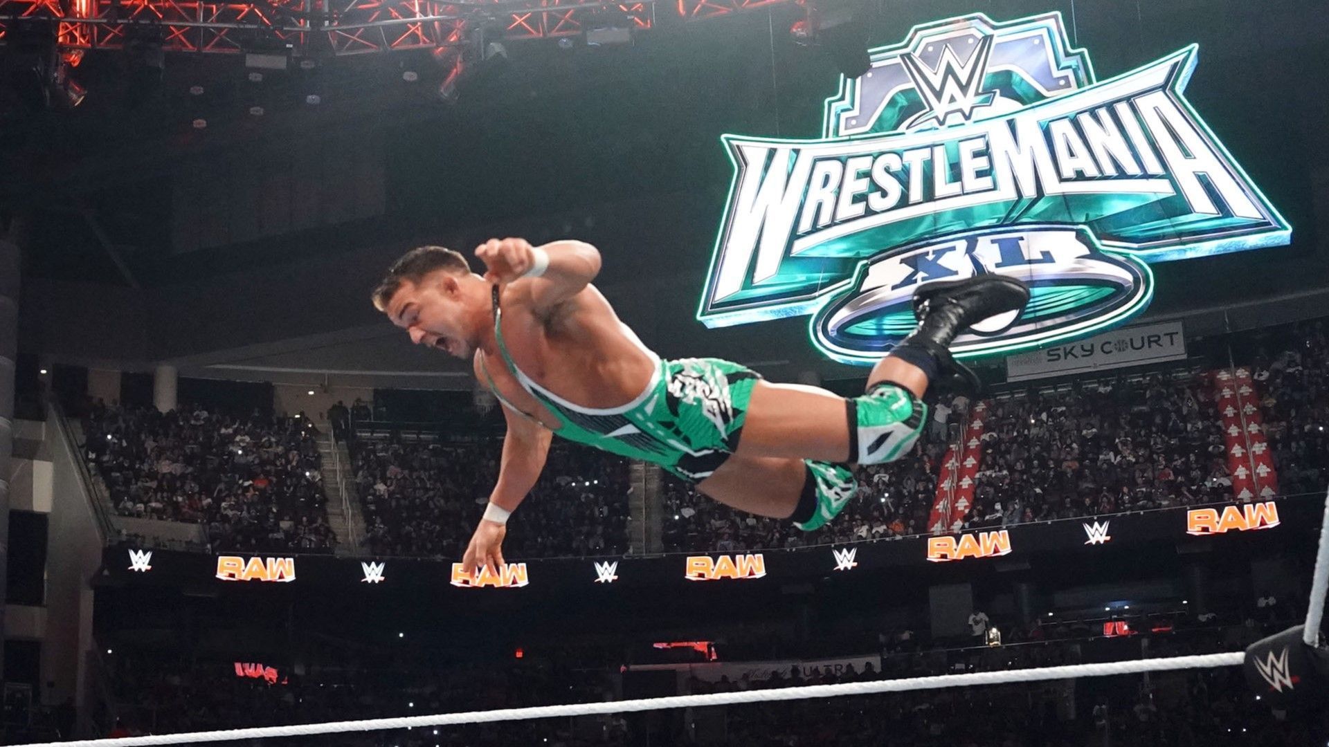 Chad Gable flies high on WWE RAW