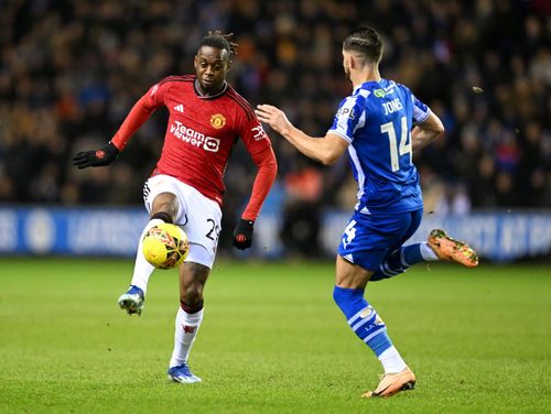 Wan-Bissaka's mistake led to Brentford's equaliser.