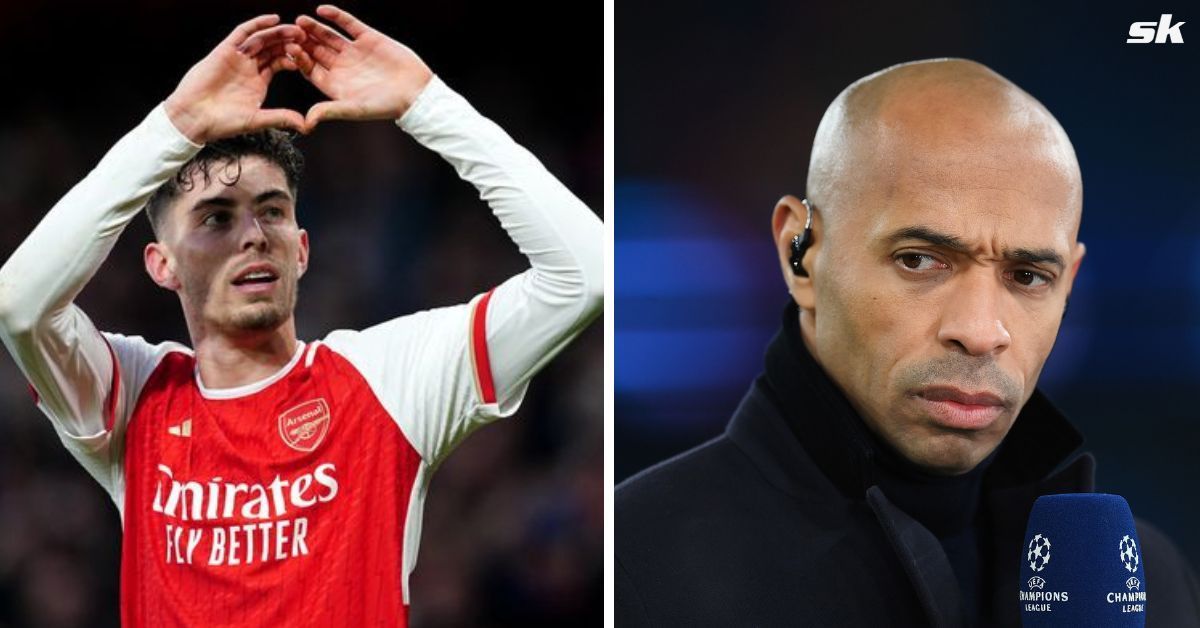 Kai Havertz can match Arsenal legend Thierry Henry if he scores against Manchester City