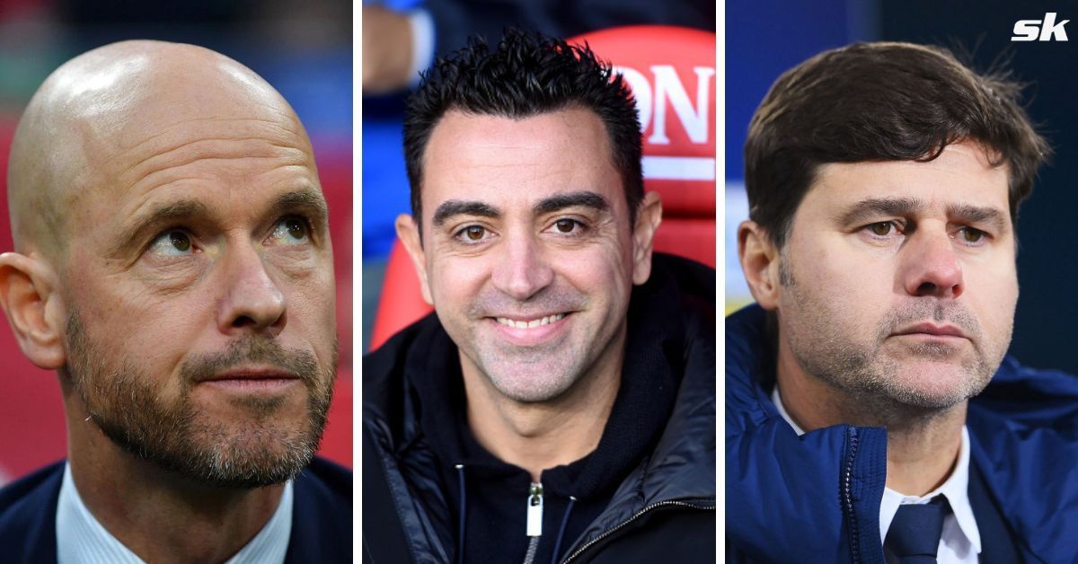 Erik ten Hag, Xavi And Mauricio Pochettino