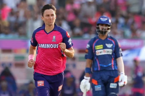 Trent Boult in action (credit: IPL)