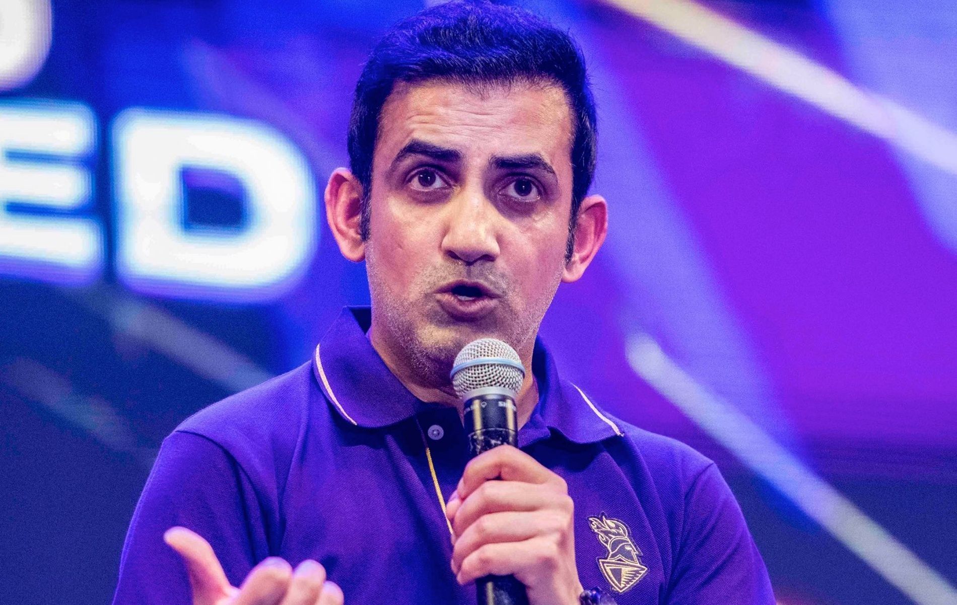 Gautam Gambhir jersey launch