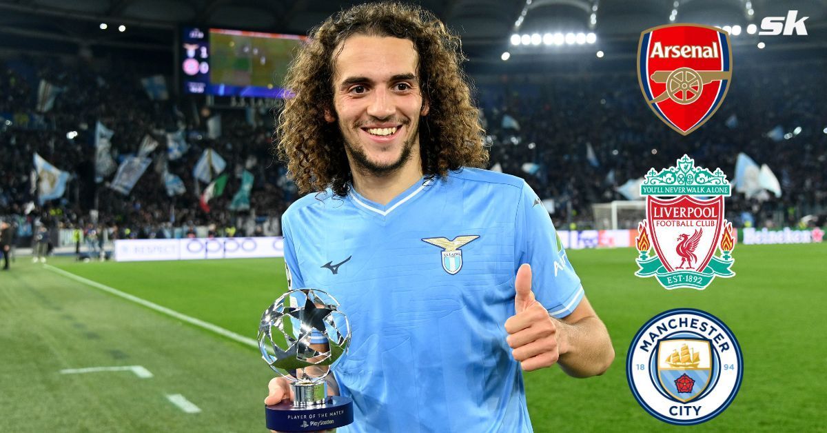 Former Arsenal midfielder Matteo Guendouzi