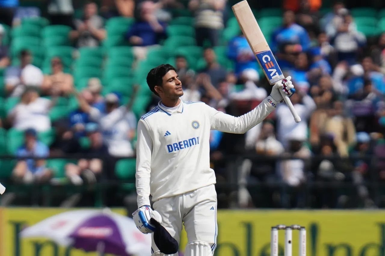 Shubman Gill scored his second century in the ongoing series. [P/C: BCCI]