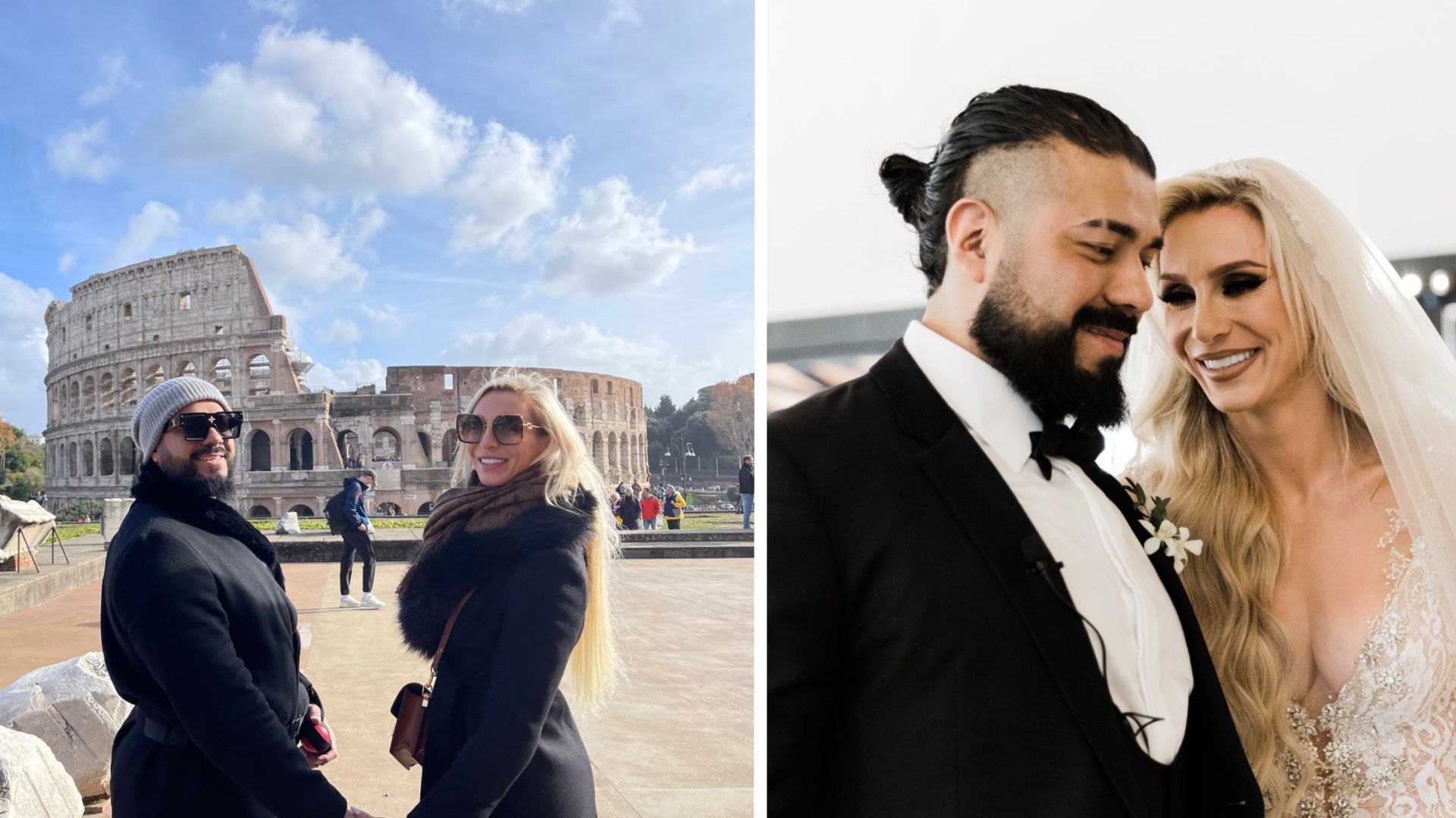 Charlotte Flair and Andrade are one of WWE