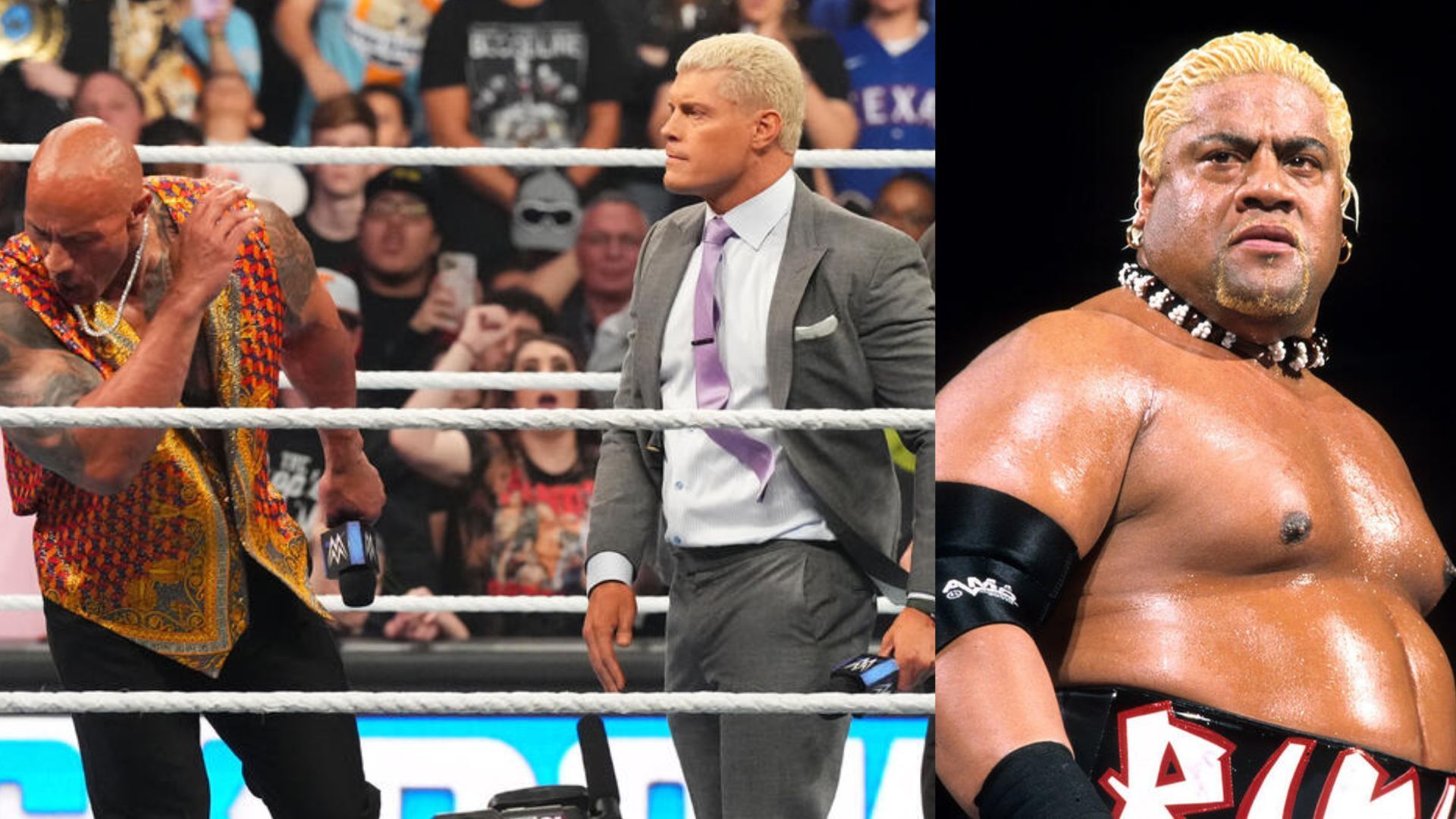 Cody Rhodes slapped The Rock on WWE SmackDown last week.