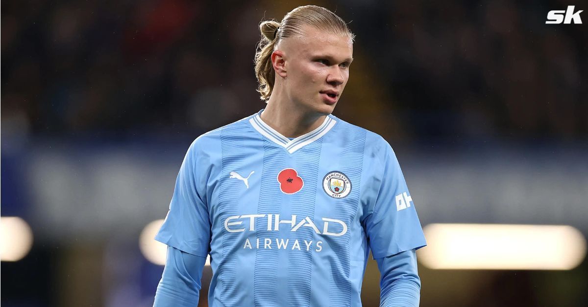 Manchester City striker Erling Haaland