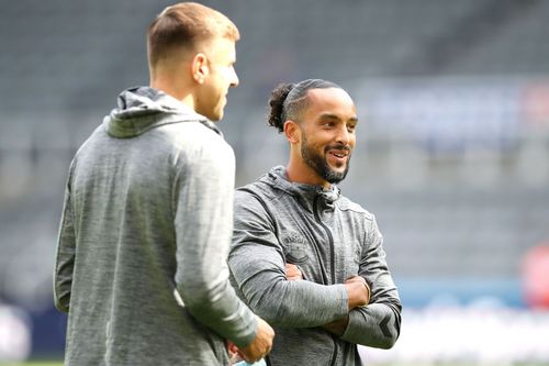 Theo Walcott (right)