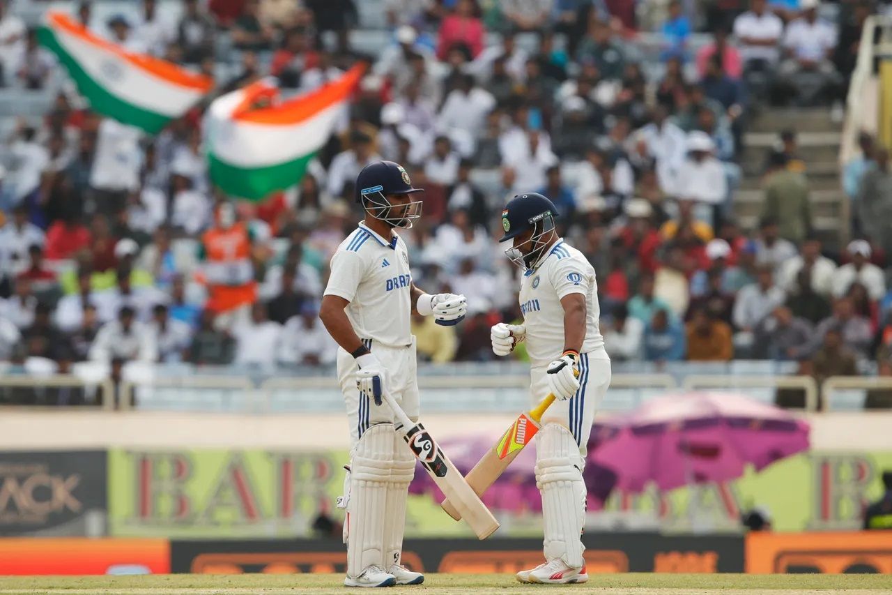 Sarfaraz Khan (right) and Dhruv Jurel were two of the debutants who shone in the Test series against England. [P/C: BCCI]