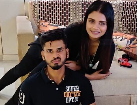 Shreyas Iyer with his sister