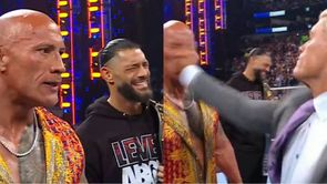 WWE SmackDown में Cody Rhodes द्वारा The Rock को थप्पड़ जड़े जाने के बाद ऑफ-एयर क्या हुआ? दिलचस्प वीडियो फुटेज आई सामने