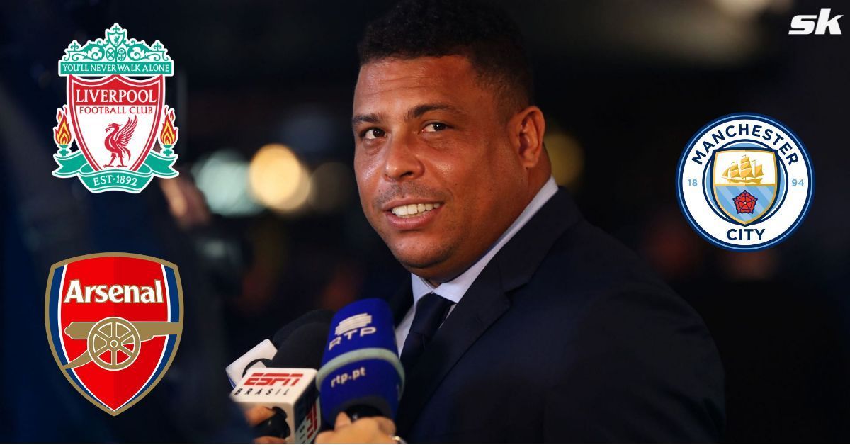 Ronaldo Nazario predicts Premier League winner between Liverpool, Manchester City and Arsenal