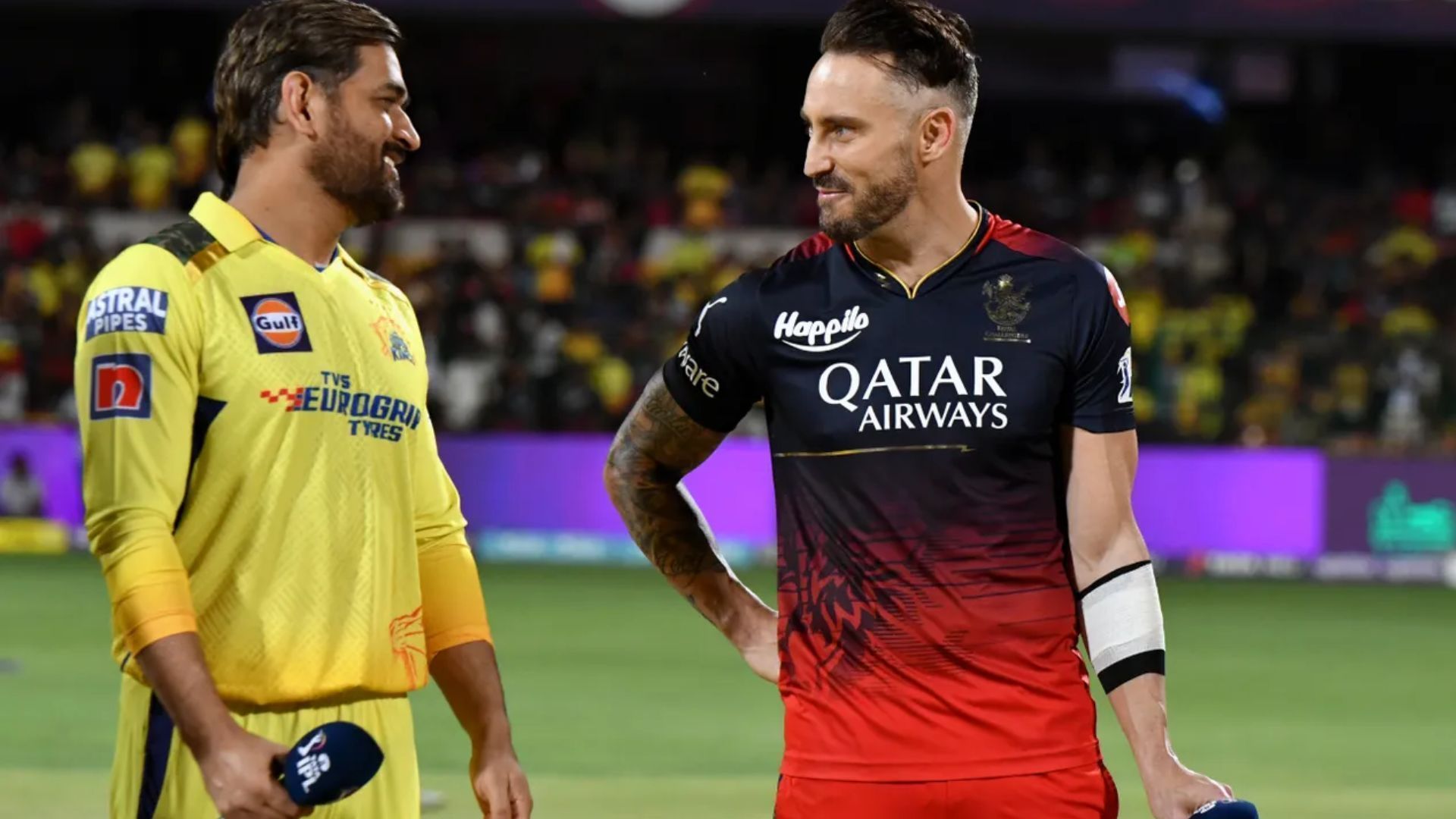 MS Dhoni (L) &amp; Faf du Plessis will kickstart the IPL 2024 campaign with CSK vs RCB