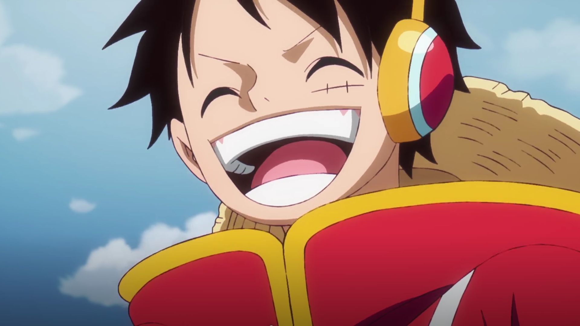 Luffy as seen in the One Piece Episode 1097 (Image via Toei)