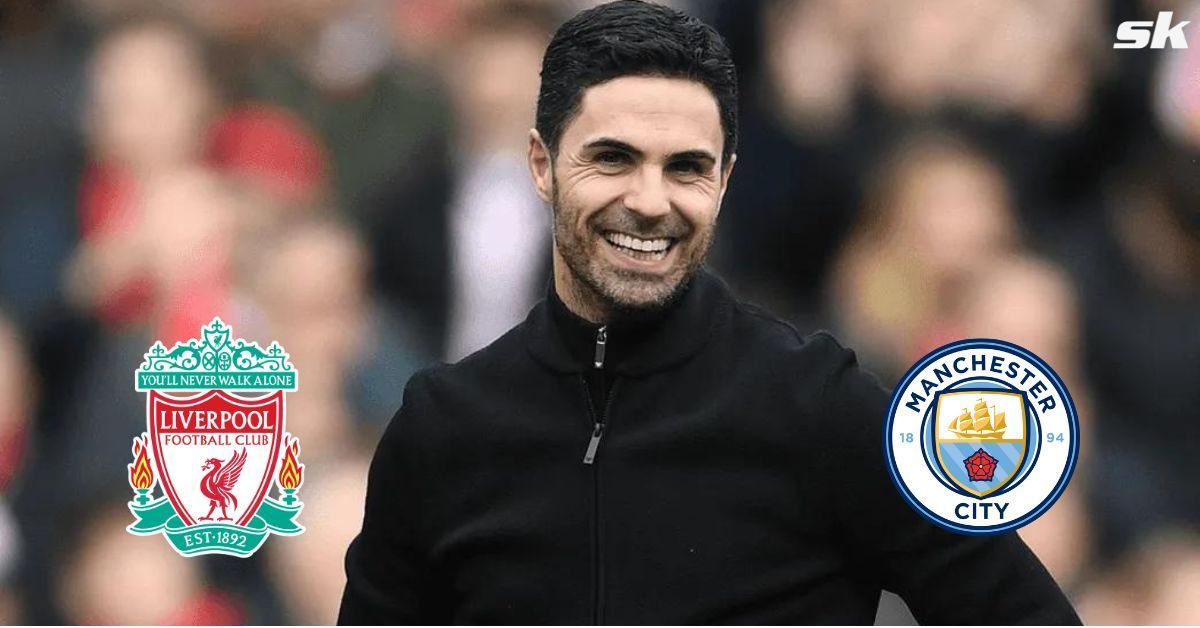 Mikel Arteta reveals his thoughts on being part of a title race.
