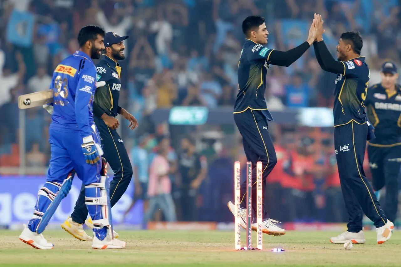 The Mumbai Indians lost to the Gujarat Titans from a seemingly winning position. [P/C: iplt20.com]