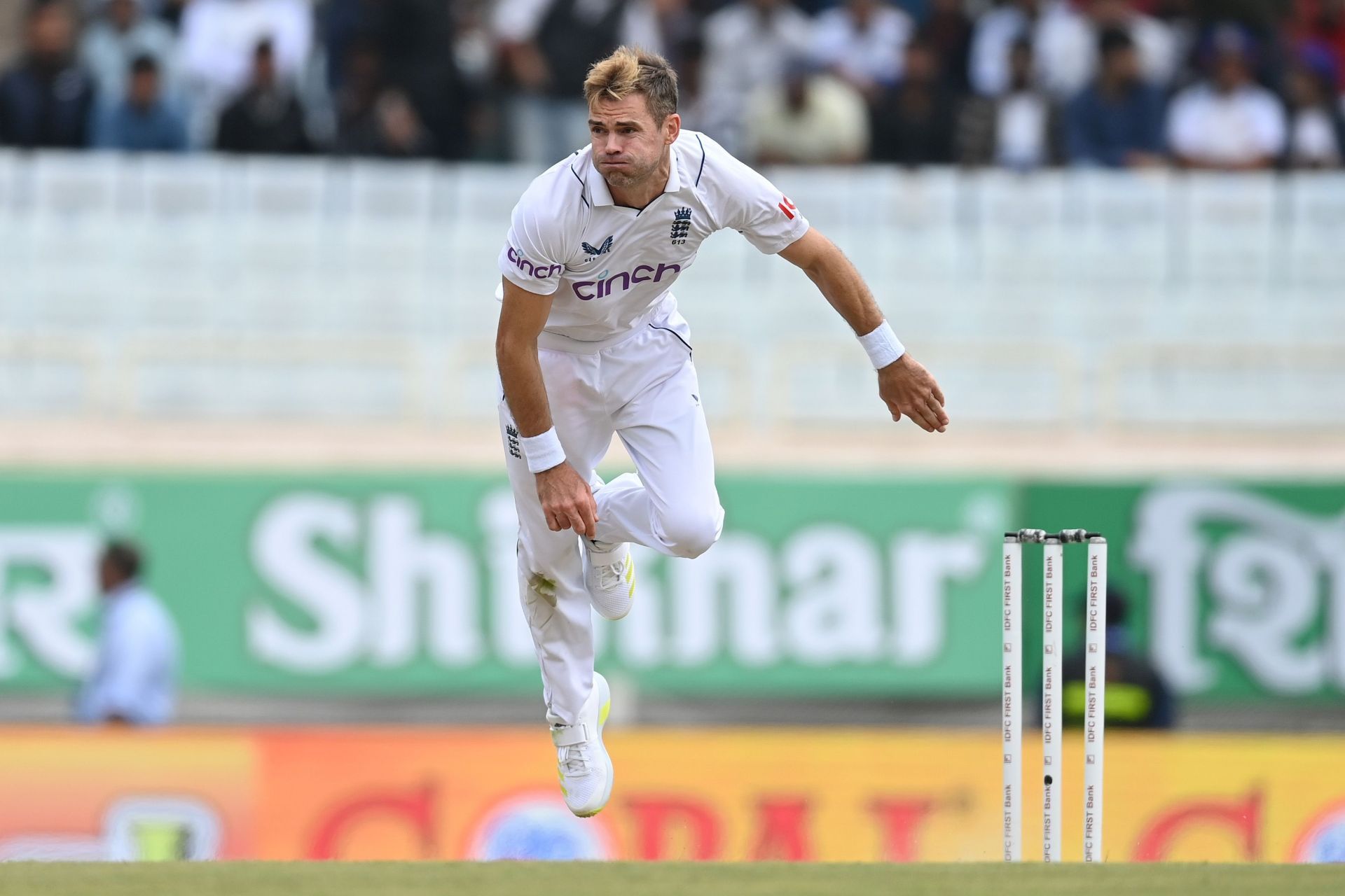 James Anderson has been below par in the Test series.