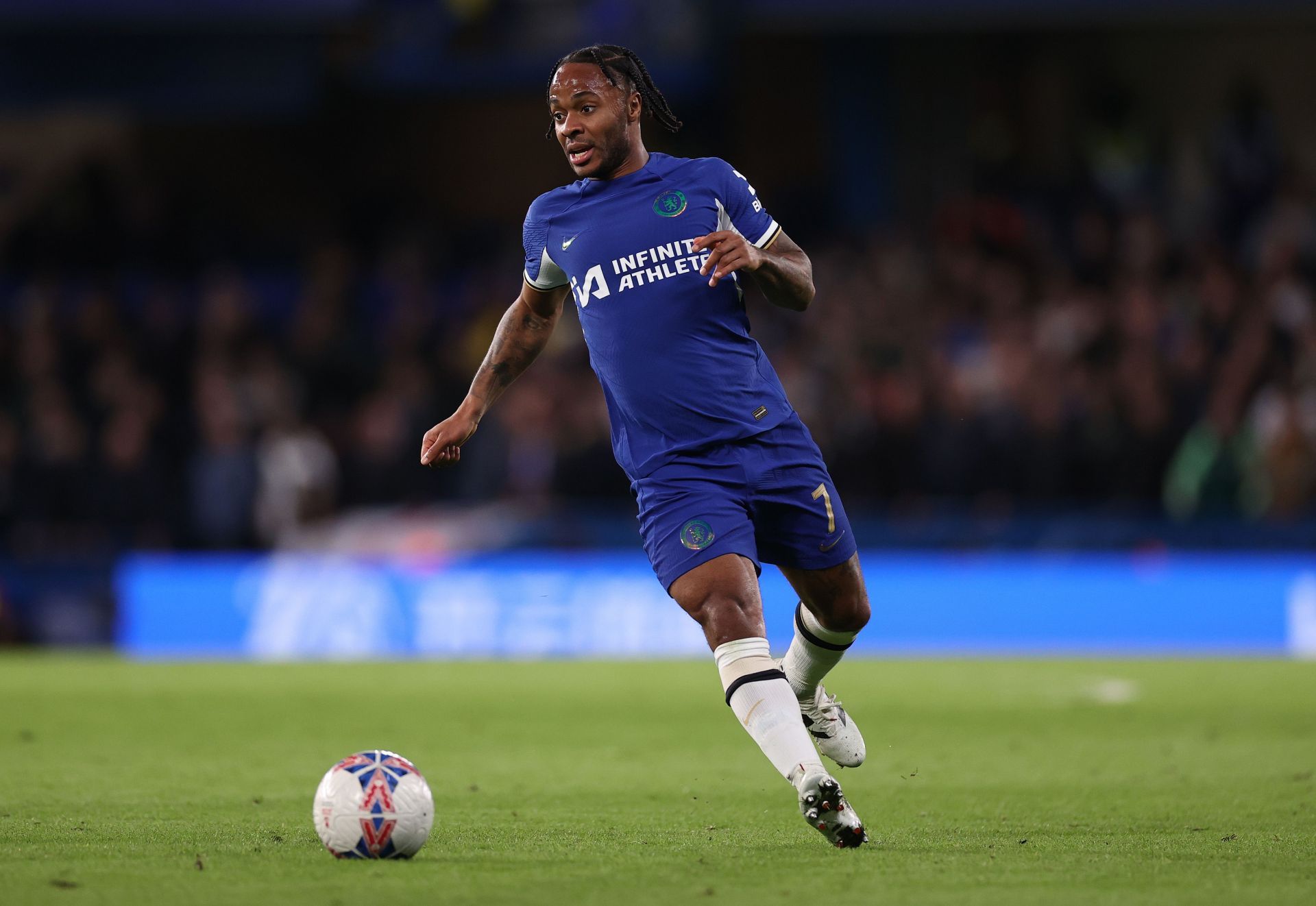 Raheem Sterling has struggled to live up to expectations at Stamford Bridge.