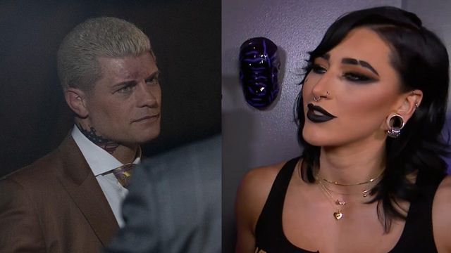 Cody Rhodes responds to Rhea Ripley giving a stinkface to Nia Jax