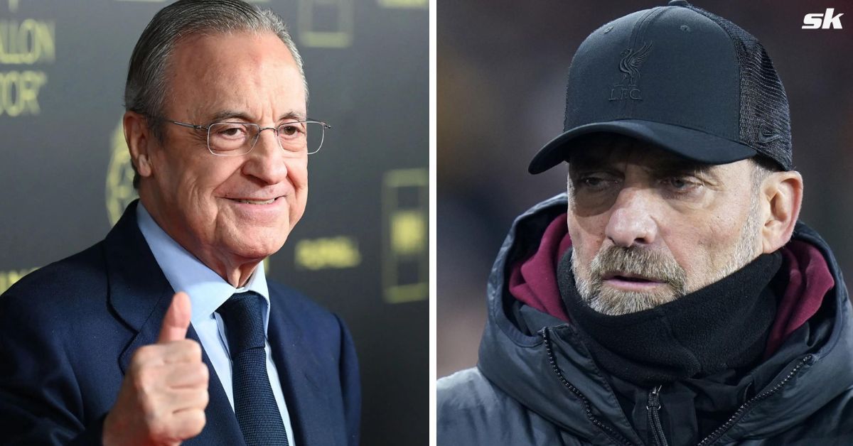 Florentino Perez (left) and Jurgen Klopp