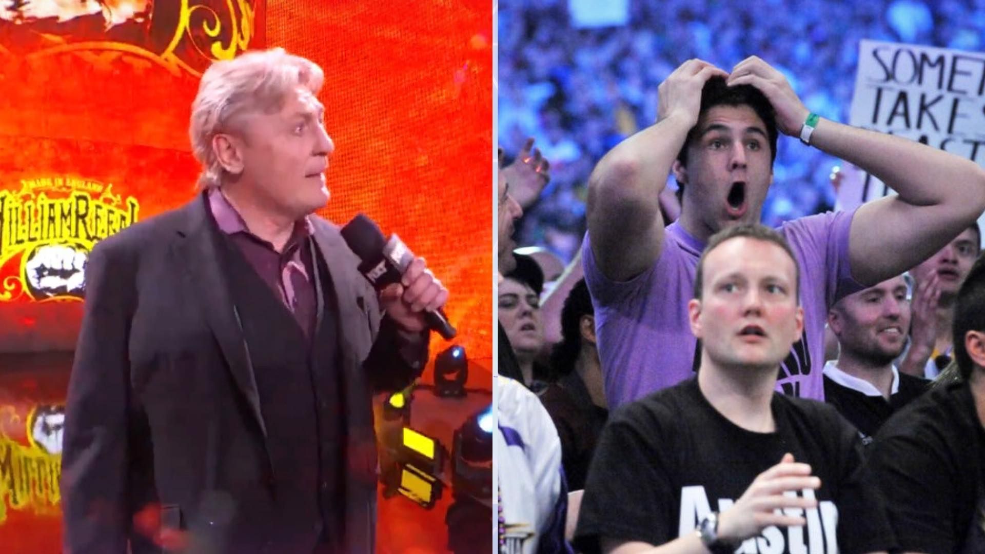 William Regal appears on WWE TV; confronts real-life son