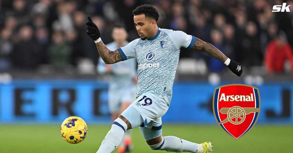 Bournemouth star Justin Kluivert named Arsenal star as the best left-foot player in the Premier League