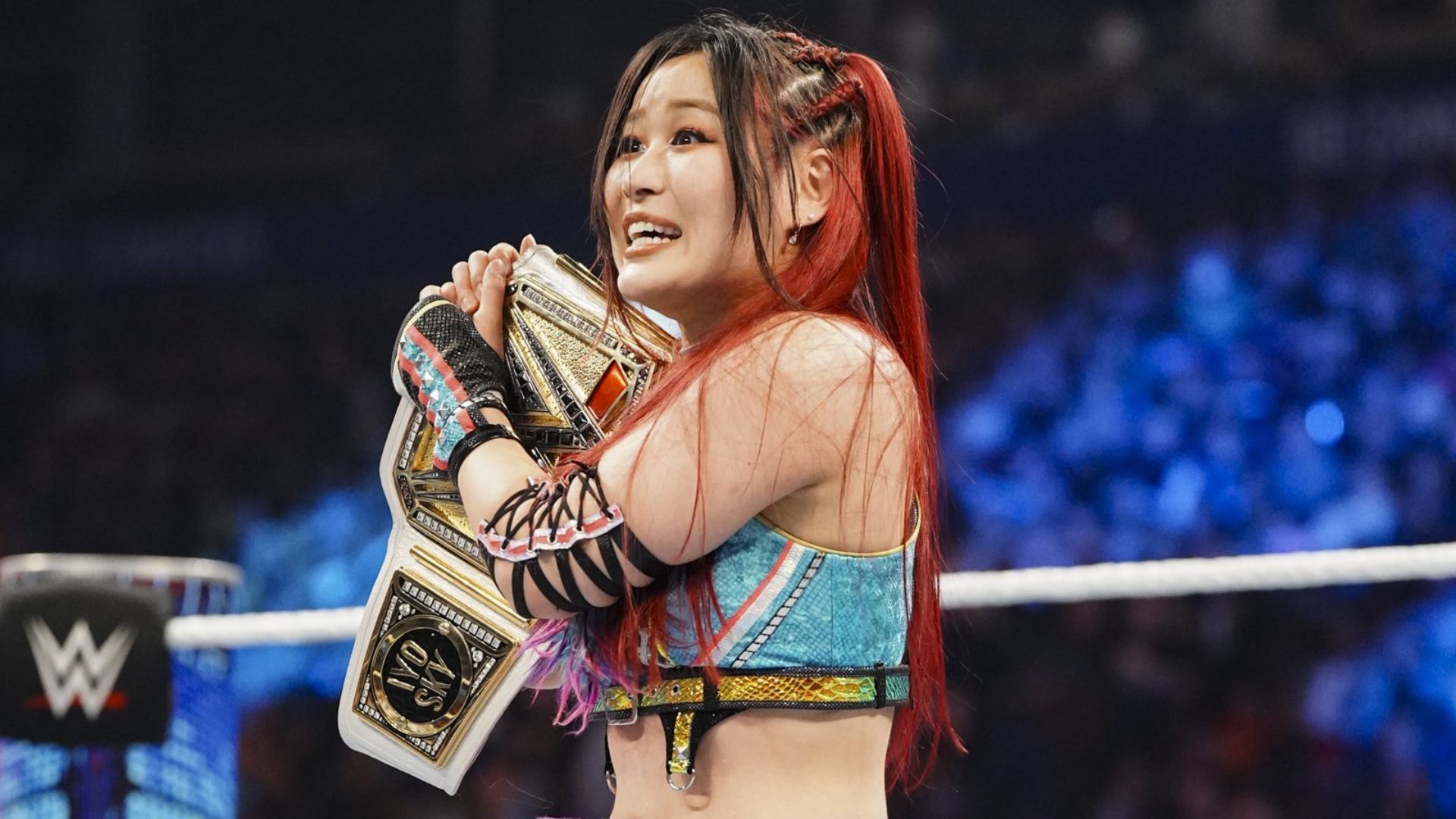 IYO SKY on SmackDown [Image Source: WWE.com]