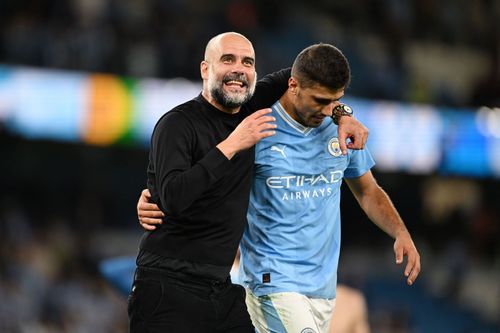 Pep Guardiola hailed Rodri.