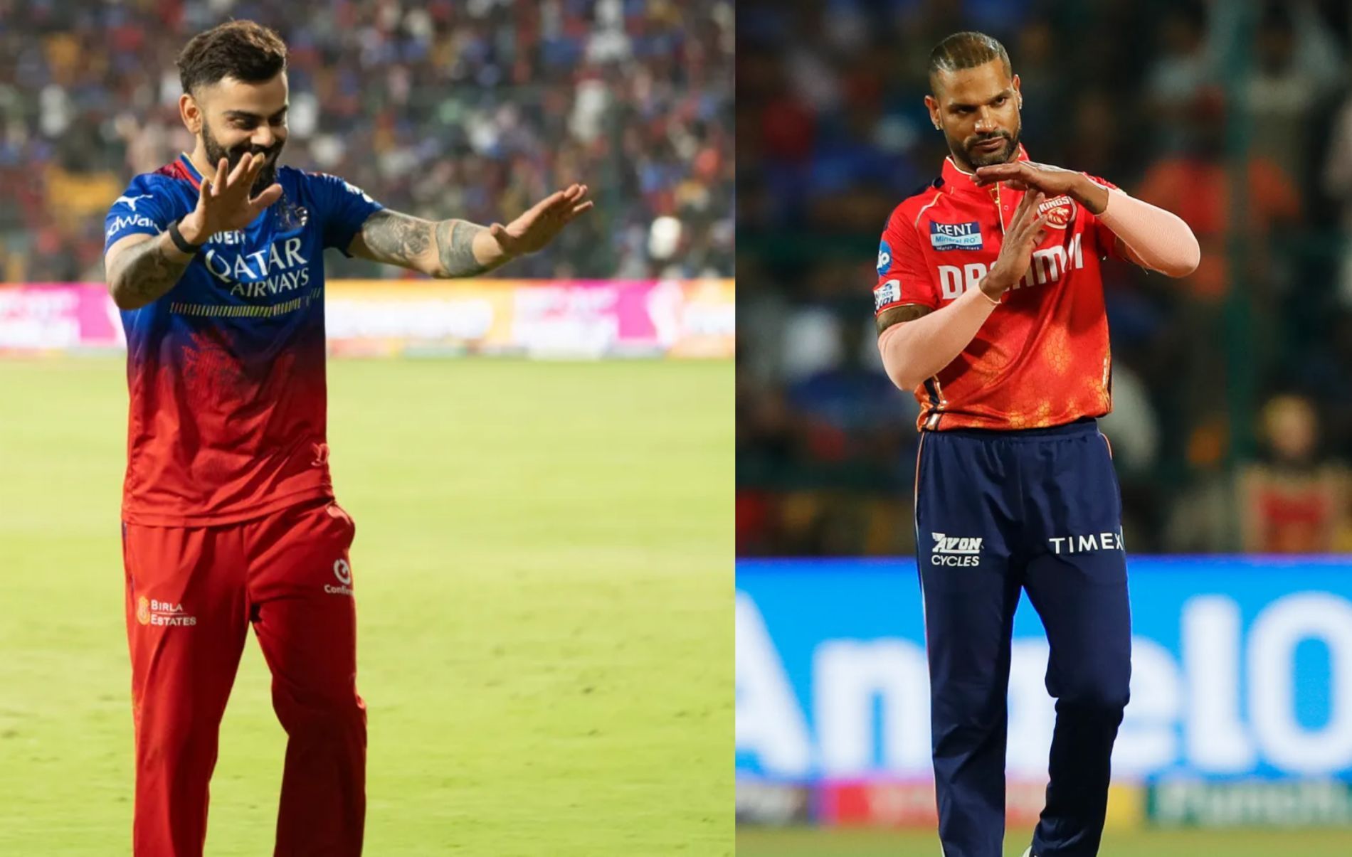 Virat Kohli, Shikhar Dhawan