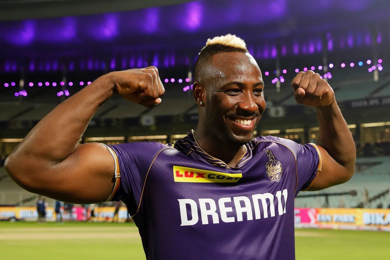 Andre Russell of KKR (Credits: IPL)