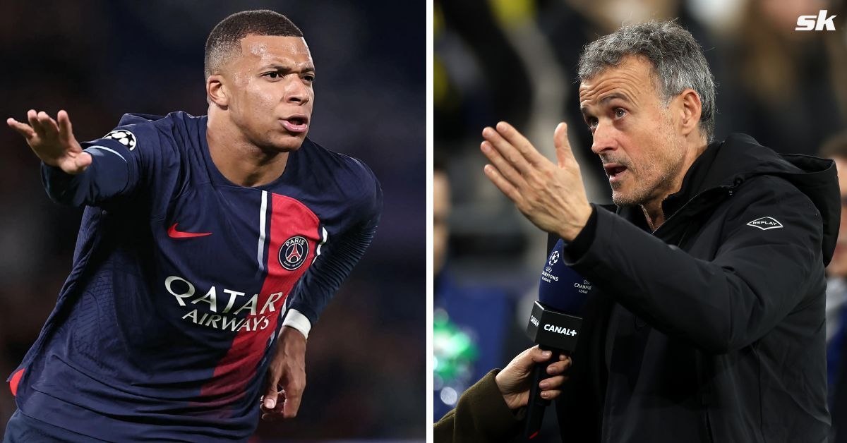 Luis Enrique refuses to accept Kylian Mbappe is leaving PSG.