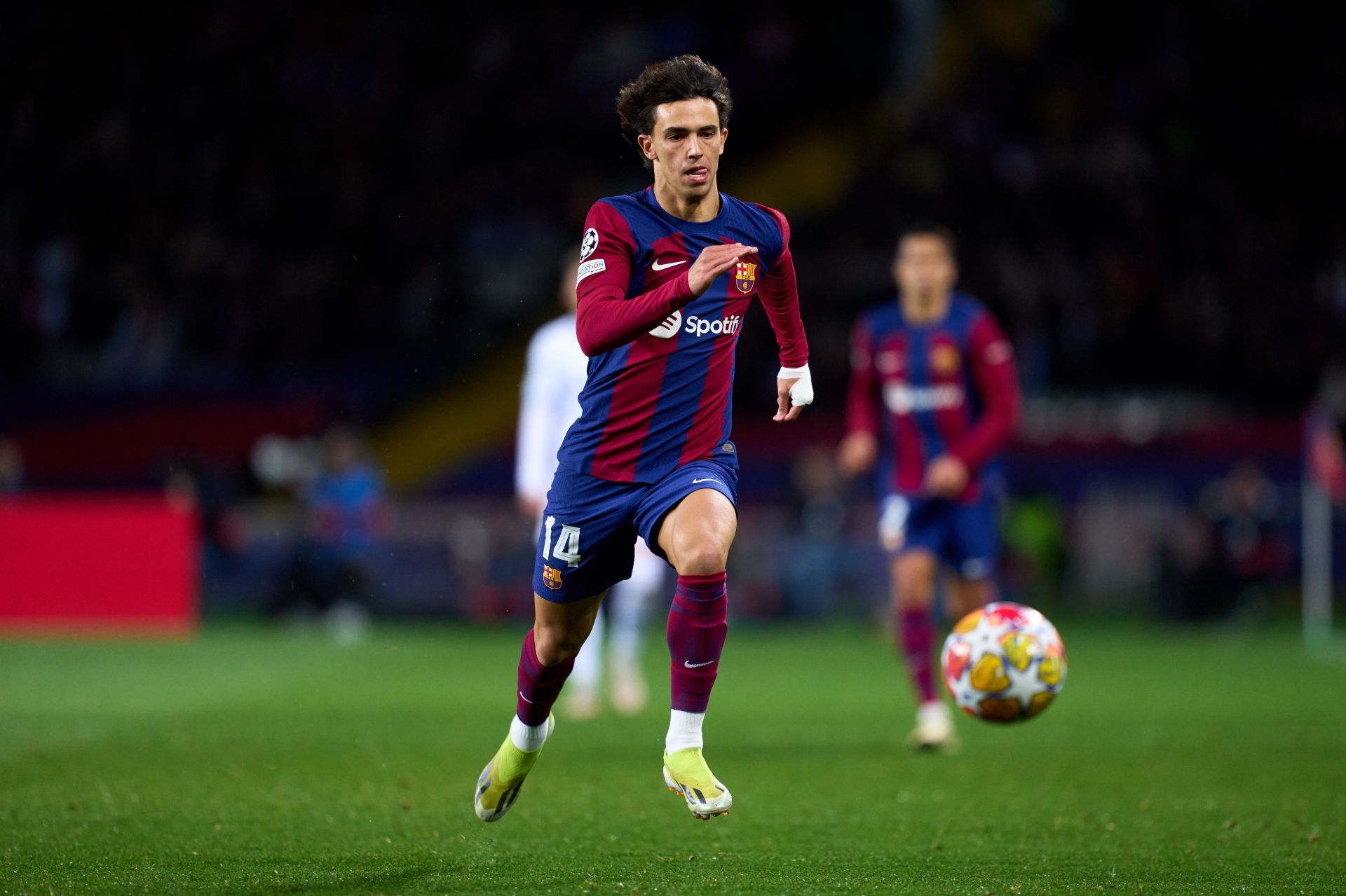 Joao Felix moved to Camp Nou last summer on a temporary deal.