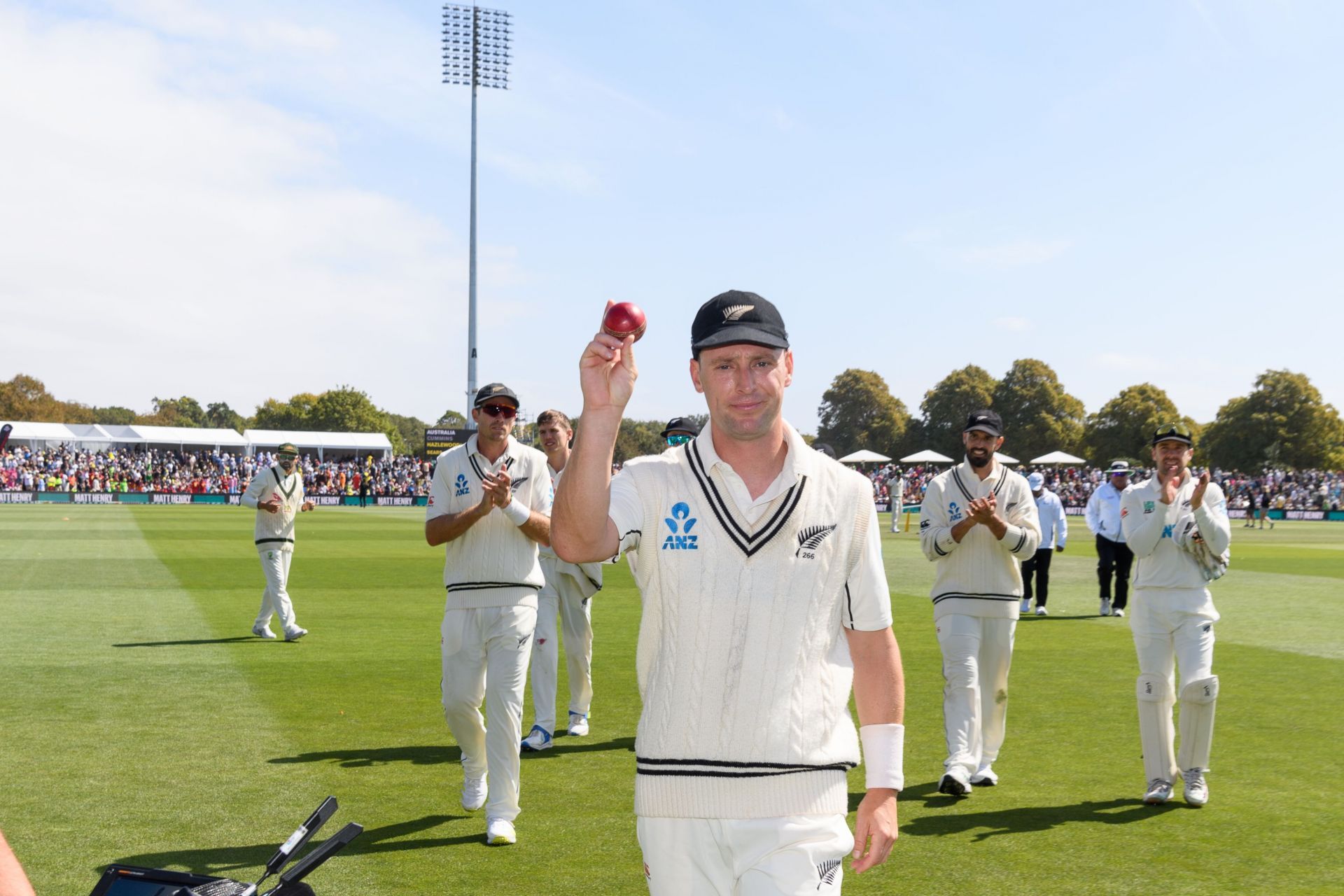 New Zealand v Australia - Men&#039;s 2nd Test: Day 2