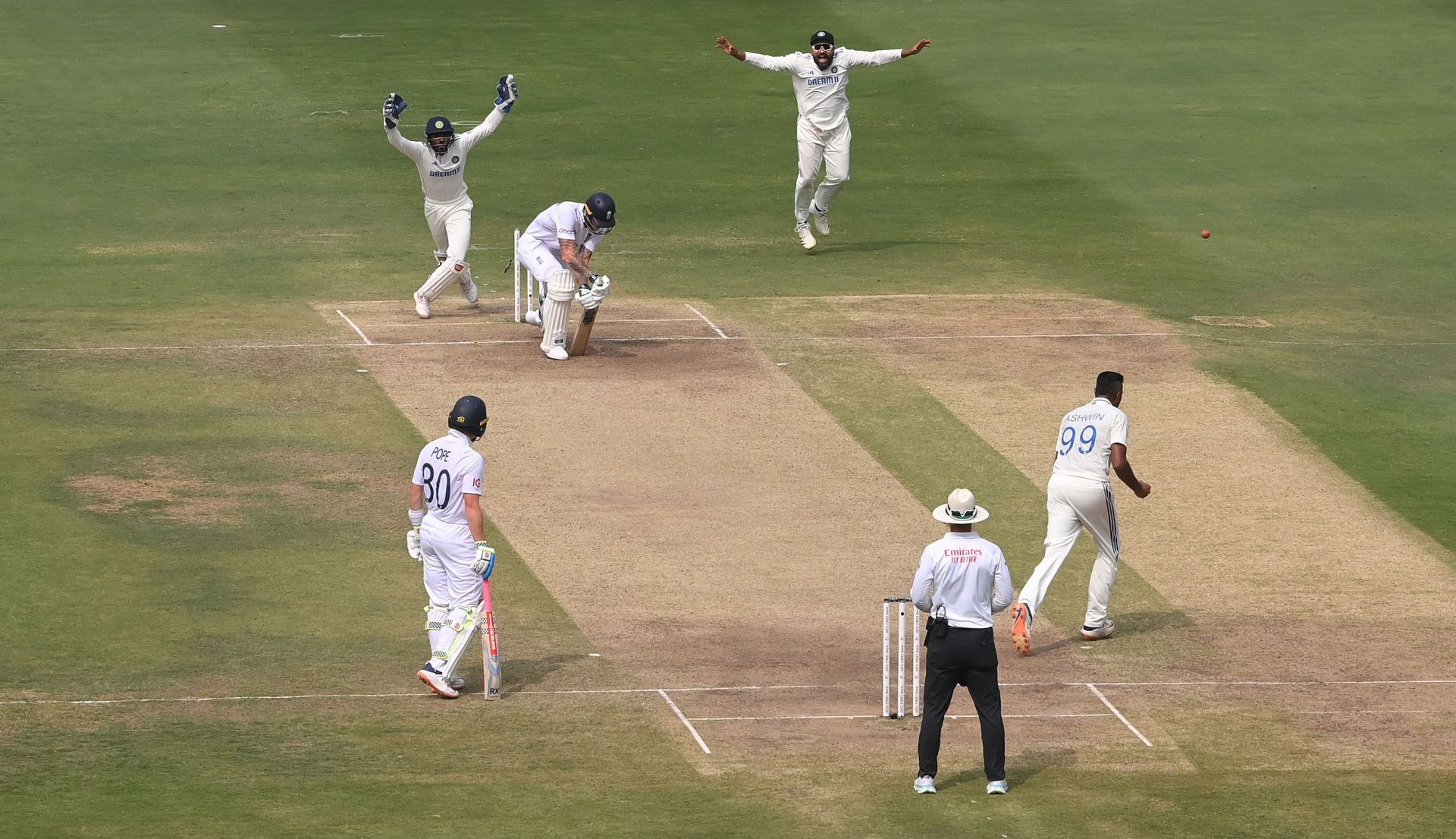 India  v England - 1st Test Match: Day Three