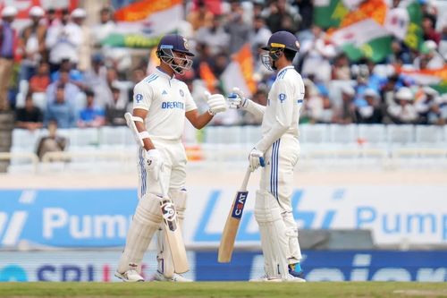 Yashasvi Jaiswal and Shubman Gill are the top two run-getters in the ongoing series. [P/C: BCCI]