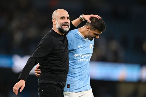 Pep Guardiola is delighted with his Spanish midfielder.