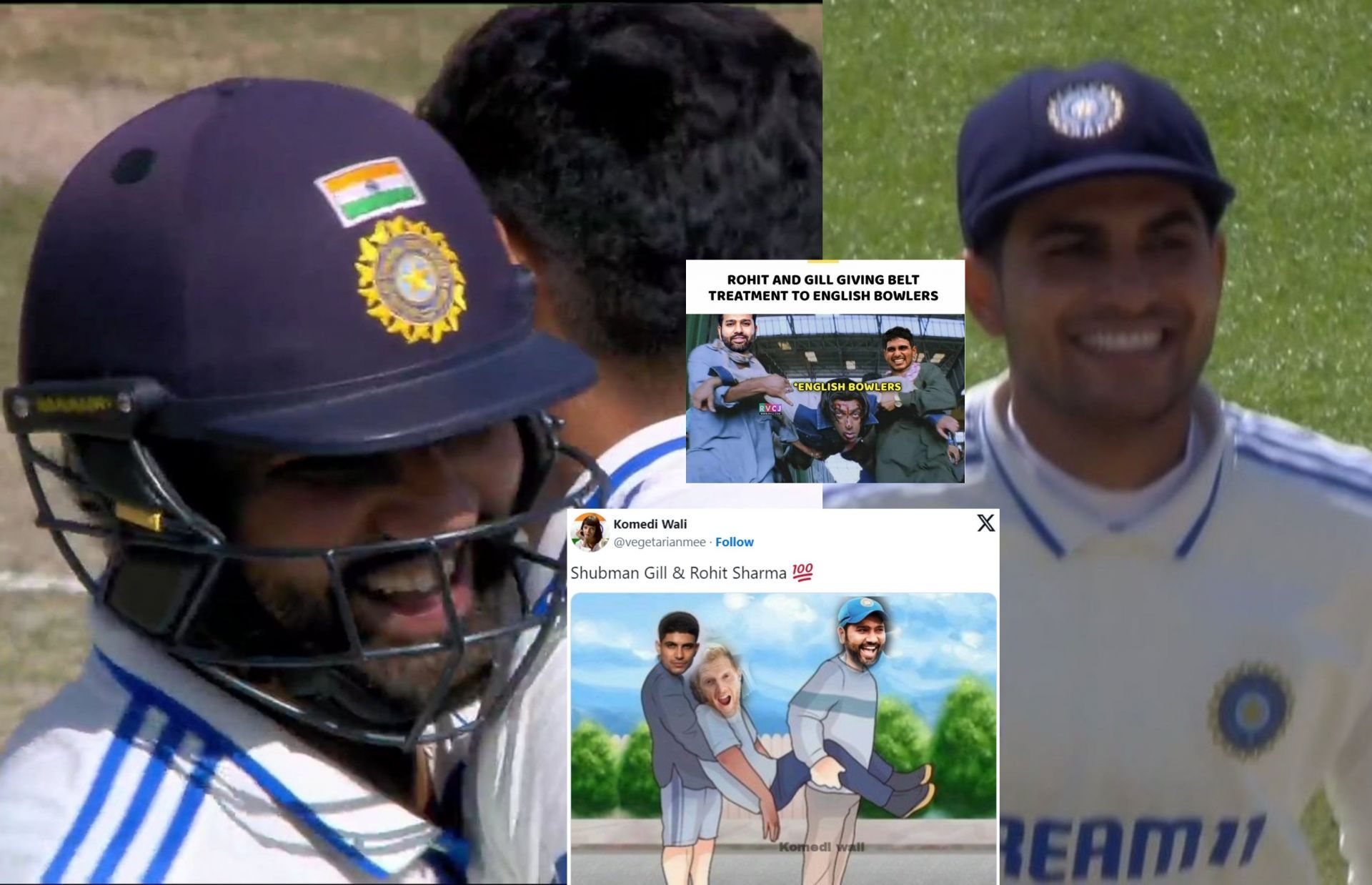 Fans react after India