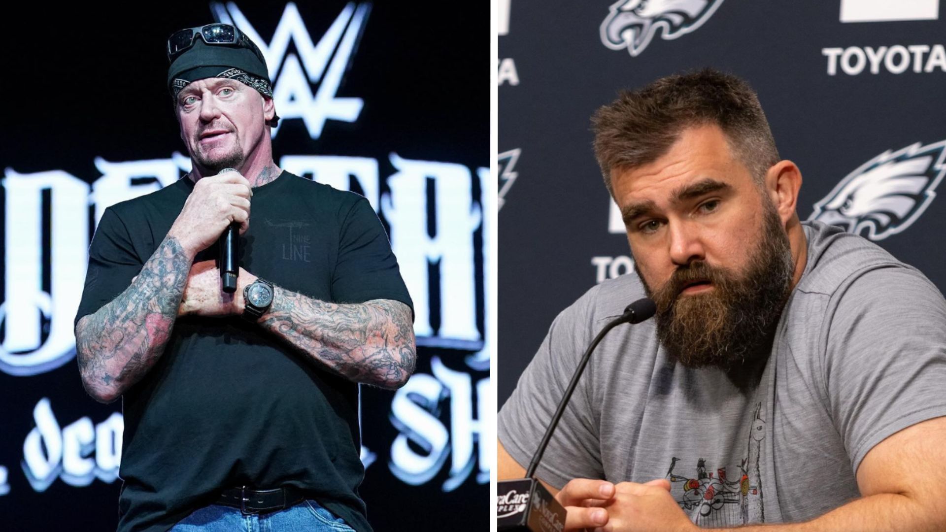 The Undertaker has spoken about Jason Kelce